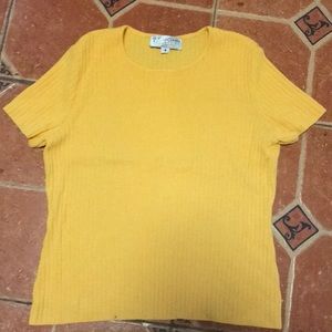 St. John collection -Marie Gray medium yellow top